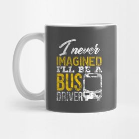 Pixxa Bus Driver Otobüs Şoförü Kupa Bardak