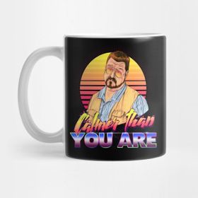 Pixxa Calmer Than you Are Big Lebowski Kupa Bardak