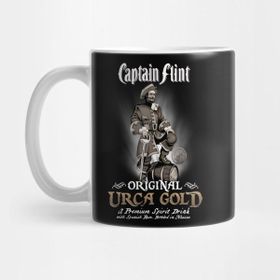 Pixxa Captain Flint Rum Kupa Bardak