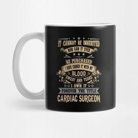 Pixxa Cardiac Surgeon T Shirt Custom Graphic Forever The Title Gift Item Tee Kupa Bardak