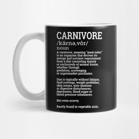 Pixxa Carnivore Etçil Kelime Anlamı Kupa Bardak