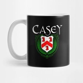 Pixxa Casey Family Irish Coat Of Arms Kupa Bardak