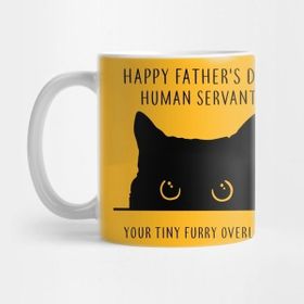 Pixxa Cat Dad Father Day Overlord Kupa Bardak