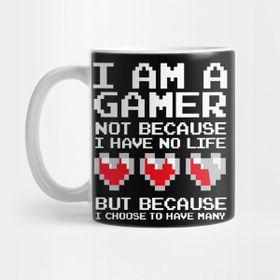 Pixxa Caution Angry Gamer Oyuncu Kupa Bardak