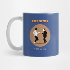 Pixxa C'est La Vie Pulp Fiction Kupa Bardak