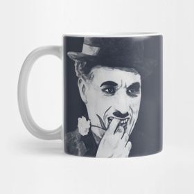 Pixxa Chaplin Watercolor Kupa Bardak