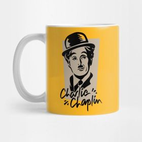 Pixxa Charlie Chaplin Design Kupa Bardak