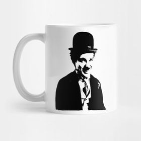 Pixxa Charlie Chaplin Pop Art Portrait Kupa Bardak