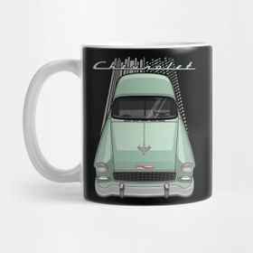 Pixxa Chevrolet 150 Utility Sedan 1955 Light Green Kupa Bardak