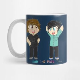 Pixxa Chibi Dan And Phil Kupa Bardak