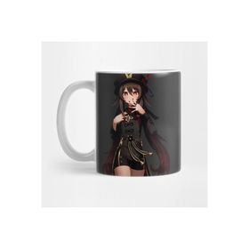 Pixxa Chibi Hu Tao Genshin Impact Kupa Bardak
