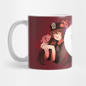 Pixxa Chibi Hu Tao Genshin Impact Kupa Bardak