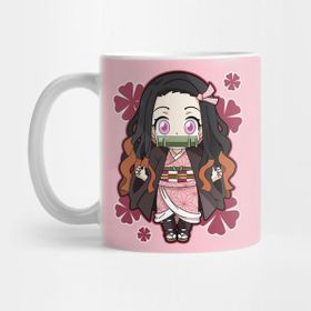 Pixxa Chibi Nezuko Demon Slayer Kupa Bardak