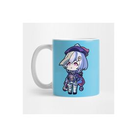 Pixxa Chibi Qiqi Genshin Impact Kupa Bardak
