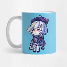Pixxa Chibi Qiqi Genshin Impact Kupa Bardak
