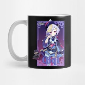 Pixxa Chibi Qiqi Genshin Impact Kupa Bardak