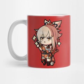 Pixxa Chibi Yoimiya Genshin Impact Kupa Bardak