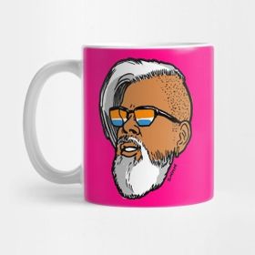 Pixxa Classic Uncle Rags! Slick Look With Beard And Sunglasses Kupa Bardak