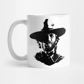 Pixxa Clint Eastwood Portrait Kupa Bardak
