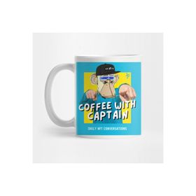 Pixxa Coffee With Captain Nft Kupa Bardak