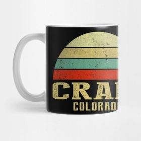 Pixxa Colorado - Vintage Retro Sunset Craıg Co Kupa Bardak