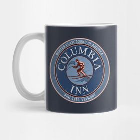 Pixxa Columbia Inn Pine Tree Vermont Variant Kupa Bardak