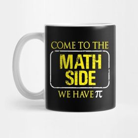 Pixxa Come To The Math Side Shirt Kupa Bardak