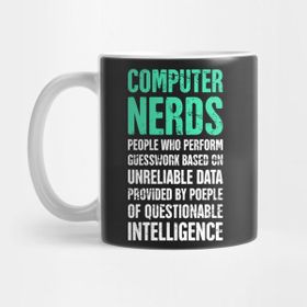 Pixxa Computer Nerd Sözlüğü Kupa Bardak