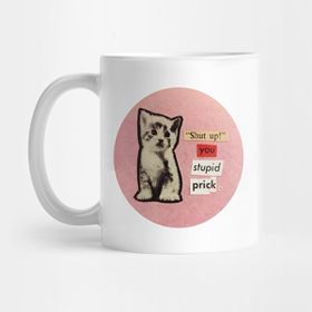 Pixxa Cool Saying - Now Shut Up German Saying Present Kupa Bardak