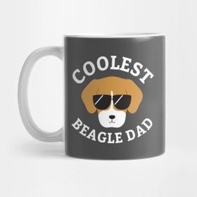 Pixxa Coolest Beagle Dad Kupa Bardak
