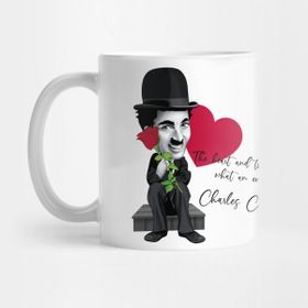 Pixxa Corazan De Chaplin Kupa Bardak