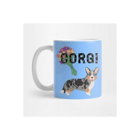 Pixxa Corgi With Mask (Covid) Kupa Bardak