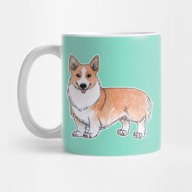 Pixxa Corgi With Mask (Covid) Kupa Bardak