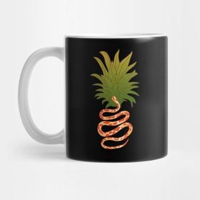 Pixxa Corn Snake Pineapple Gift Cute Kupa Bardak