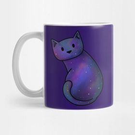 Pixxa Cosmic Cat Kupa Bardak