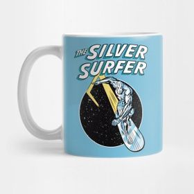 Pixxa Cosmic Silver Surfer Kupa Bardak