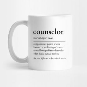 Pixxa Counselor Danışman Kelime Anlamı Kupa Bardak