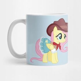 Pixxa Cowgirl Fluttershy Kupa Bardak