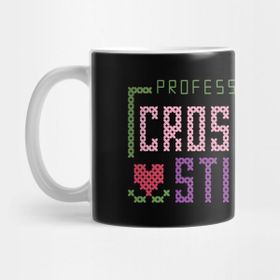 Pixxa Cross Stitcher Kupa Bardak