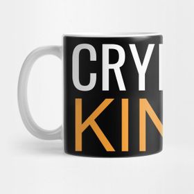 Pixxa Crypto King Kripto Para Bitcoin Eteryum Dogecoin Kupa Bardak