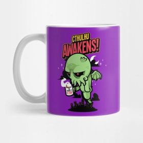 Pixxa Cthulhu Awakens! Kupa Bardak