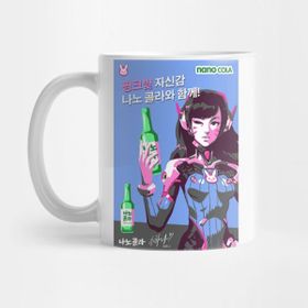 Pixxa D.va Nano Overwatch Kupa Bardak