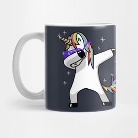 Pixxa Dabbing Unicorn Shirt Hip Hop Dab Santa Hat Christmas Shirt Iv Kupa Bardak