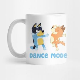 Pixxa Dance Mode Bluey Kupa Bardak