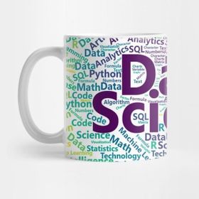 Pixxa Data Science Word Cloud Viridis Palette Kupa Bardak