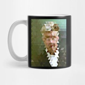 Pixxa David Lynch Geometric Tribute Design Kupa Bardak