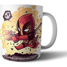 Pixxa Deadpool Chibi Kupa Bardak