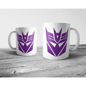 Pixxa Decepticon Logosu Transformers Kupa Bardak Model 1