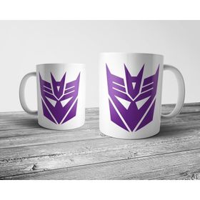 Pixxa Decepticon Logosu Transformers Kupa Bardak Model 1