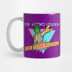 Pixxa Deck Officer Johnson Coffee Kupa Bardak Kupa Bardak